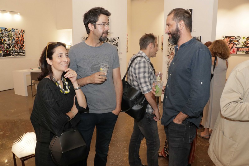 Benoit Debbane, Exhibition of Doodlings on the theme OUGA OUGA