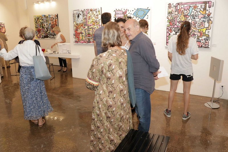 Benoit Debbane, Exhibition of Doodlings on the theme OUGA OUGA