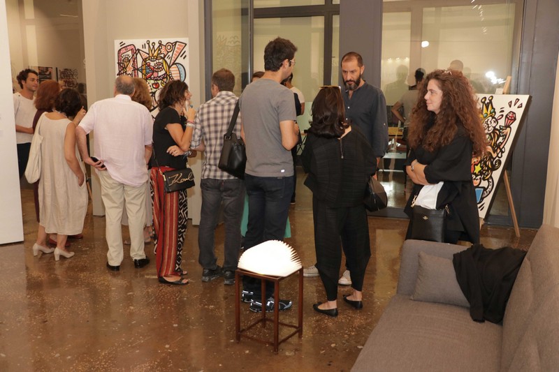 Benoit Debbane, Exhibition of Doodlings on the theme OUGA OUGA