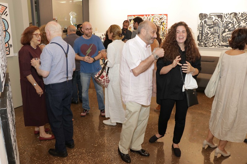 Benoit Debbane, Exhibition of Doodlings on the theme OUGA OUGA