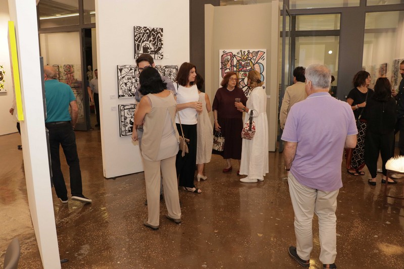 Benoit Debbane, Exhibition of Doodlings on the theme OUGA OUGA