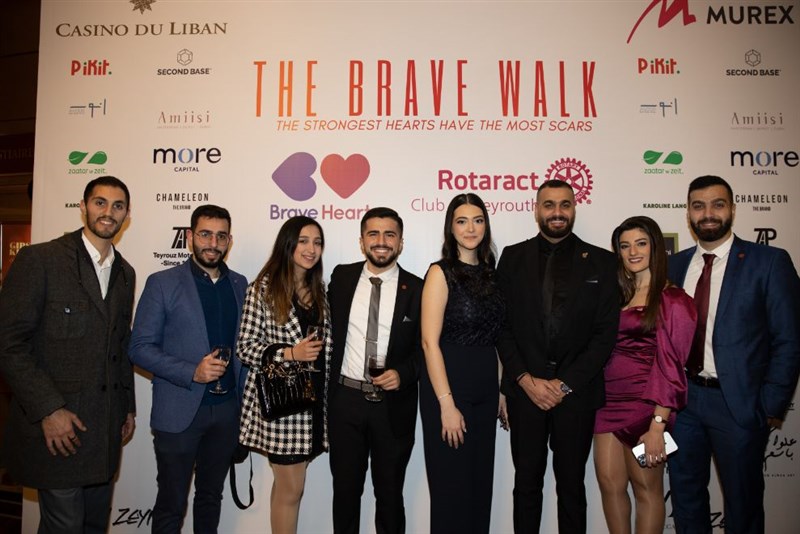 Rotaract fashion show at casino du liban to support braveheart