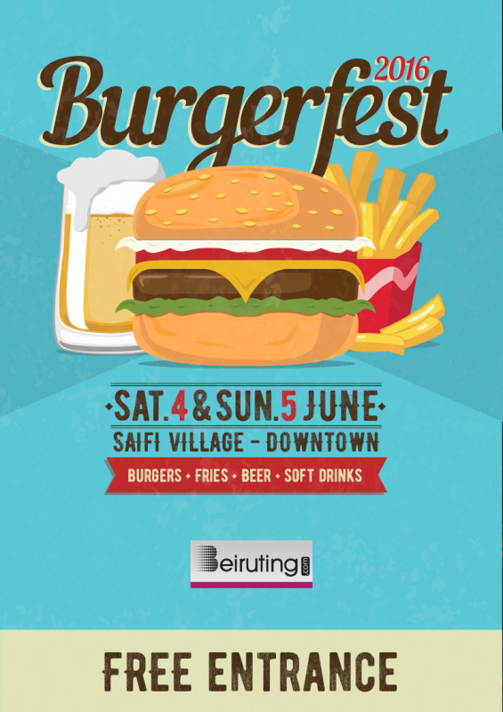 Burger Festival at Saifi Village