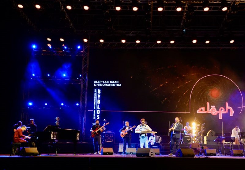 Aleph and his orchestra at Byblos Festival