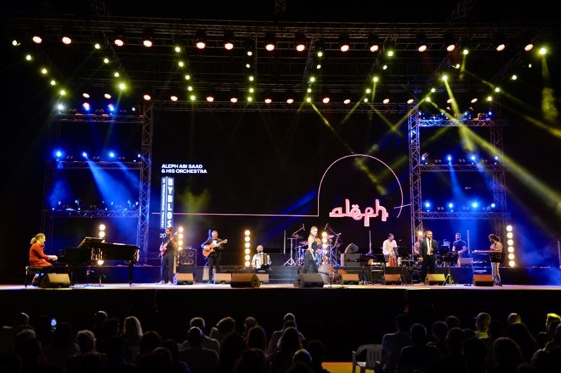 Aleph and his orchestra at Byblos Festival
