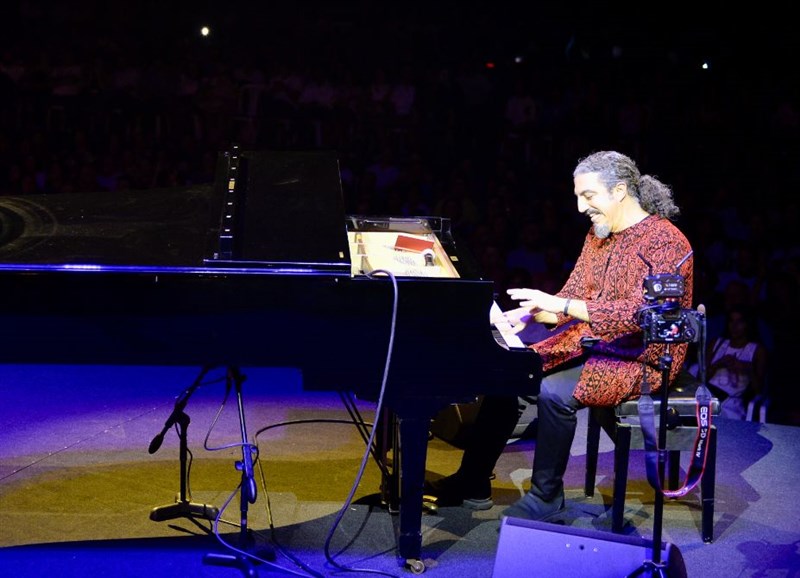 Aleph and his orchestra at Byblos Festival