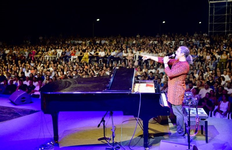 Aleph and his orchestra at Byblos Festival