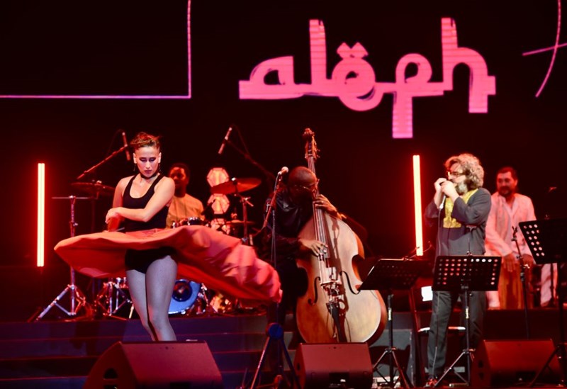 Aleph and his orchestra at Byblos Festival