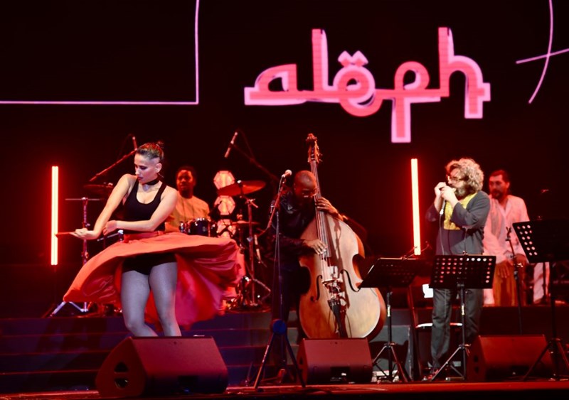 Aleph and his orchestra at Byblos Festival