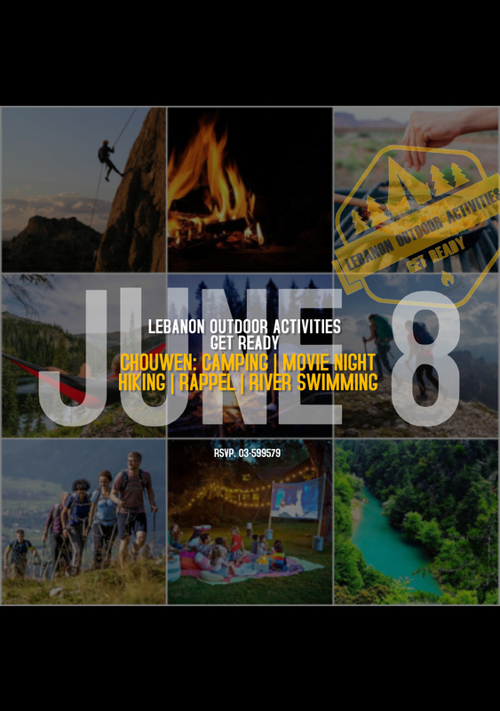 Camping-Movie Night-Hiking-Rappel-River Swimming at Chouwen