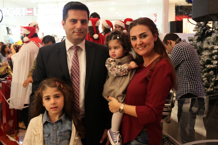 City Centre Beirut Lights up Christmas Tree