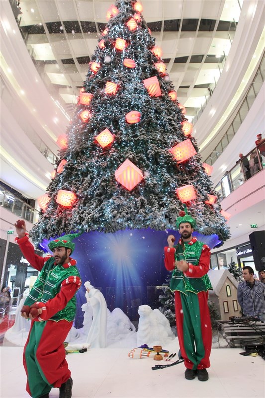 City Centre Beirut Lights up Christmas Tree