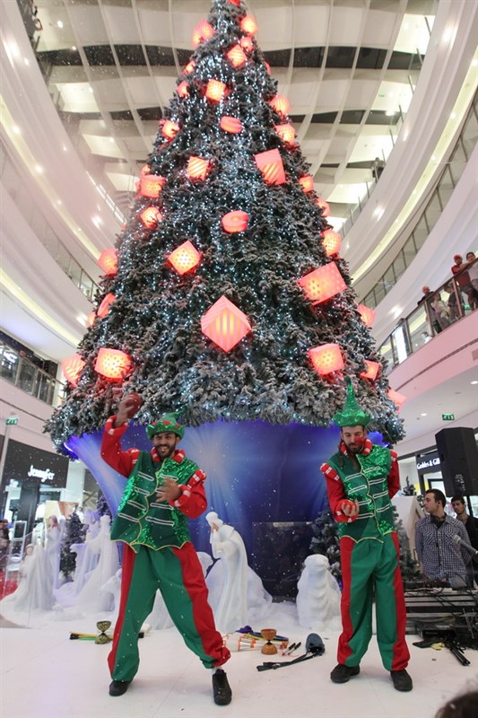 City Centre Beirut Lights up Christmas Tree