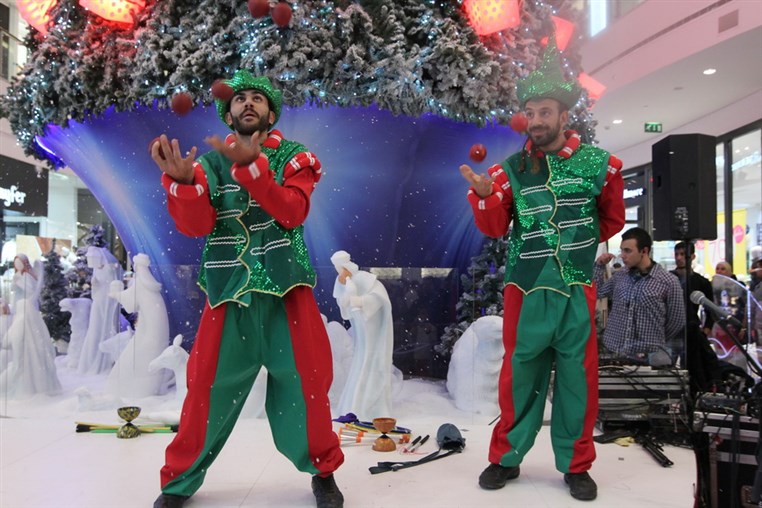City Centre Beirut Lights up Christmas Tree