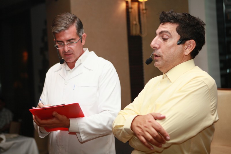 Chady and Gaby comedy show at Daoud Basha