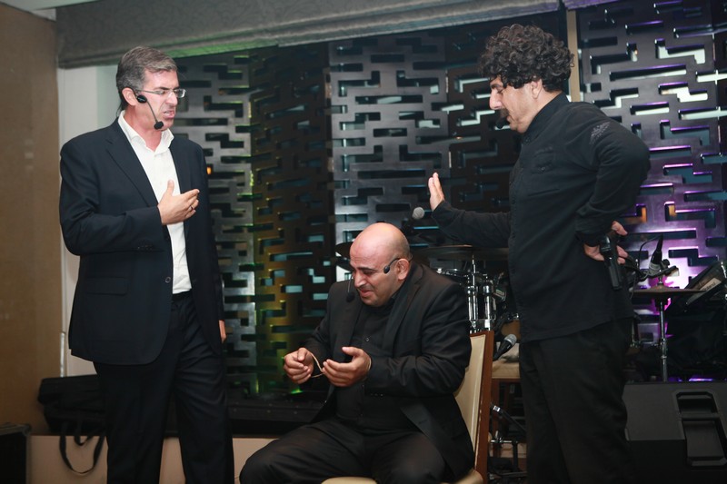 Chady and Gaby comedy show at Daoud Basha