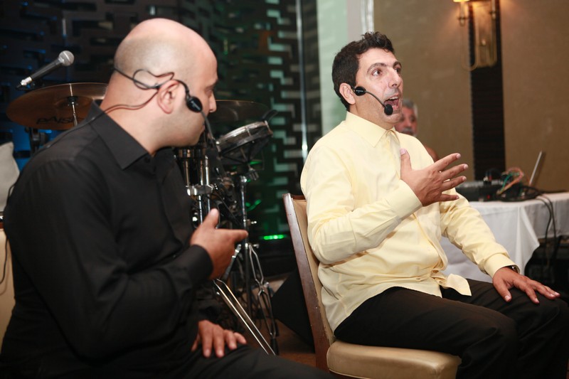Chady and Gaby comedy show at Daoud Basha