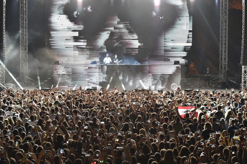 The Chainsmokers at Byblos Festival