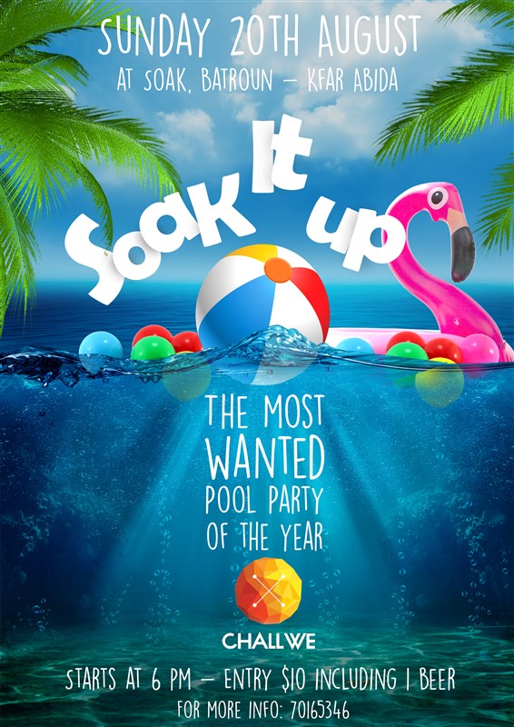 Soak it up - Challwe