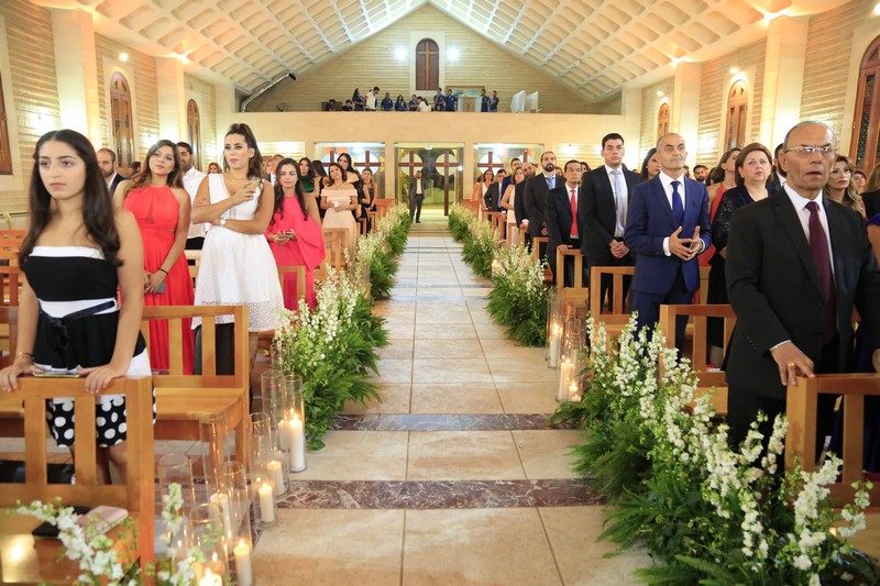 Wedding of Charbel Makhlouf & Yara Kalyoussef-Church