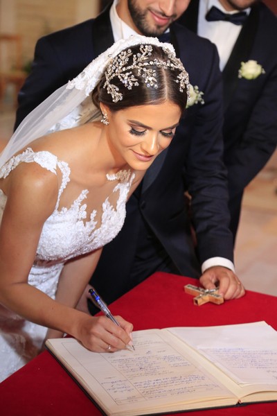 Wedding of Charbel Makhlouf & Yara Kalyoussef-Church
