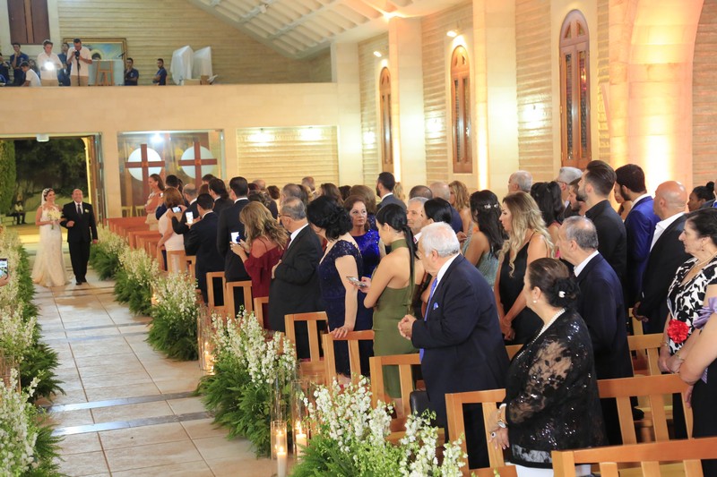 Wedding of Charbel Makhlouf & Yara Kalyoussef-Church