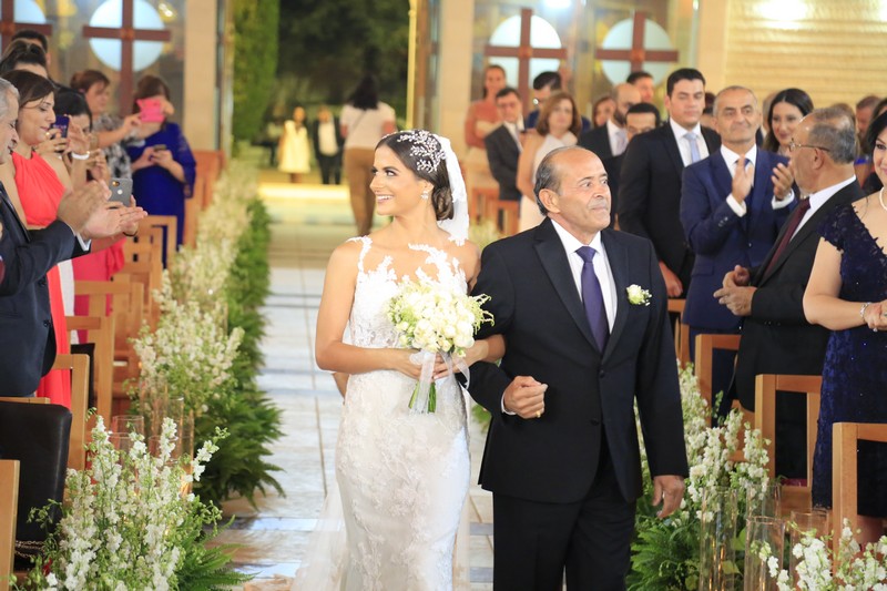 Wedding of Charbel Makhlouf & Yara Kalyoussef-Church
