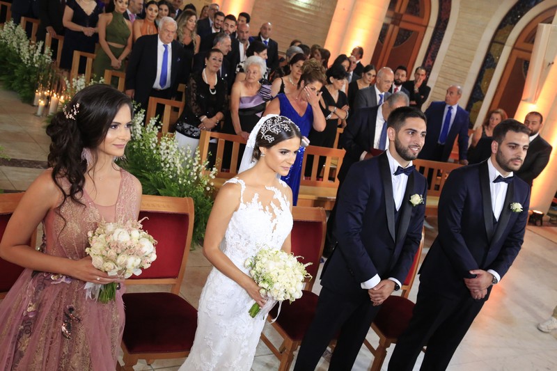 Wedding of Charbel Makhlouf & Yara Kalyoussef-Church