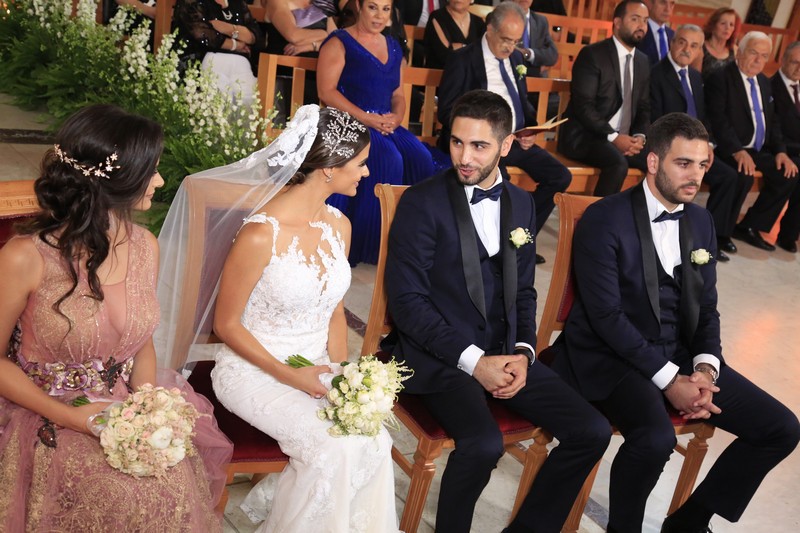 Wedding of Charbel Makhlouf & Yara Kalyoussef-Church
