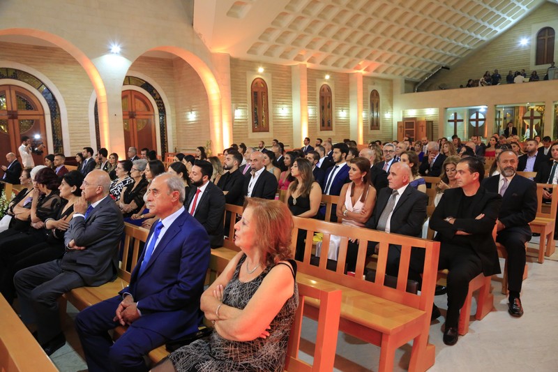 Wedding of Charbel Makhlouf & Yara Kalyoussef-Church