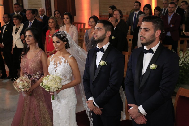 Wedding of Charbel Makhlouf & Yara Kalyoussef-Church