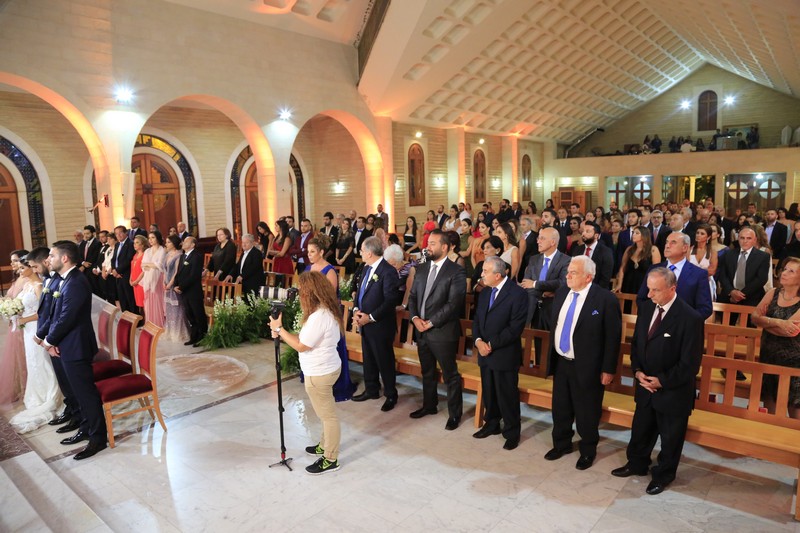 Wedding of Charbel Makhlouf & Yara Kalyoussef-Church