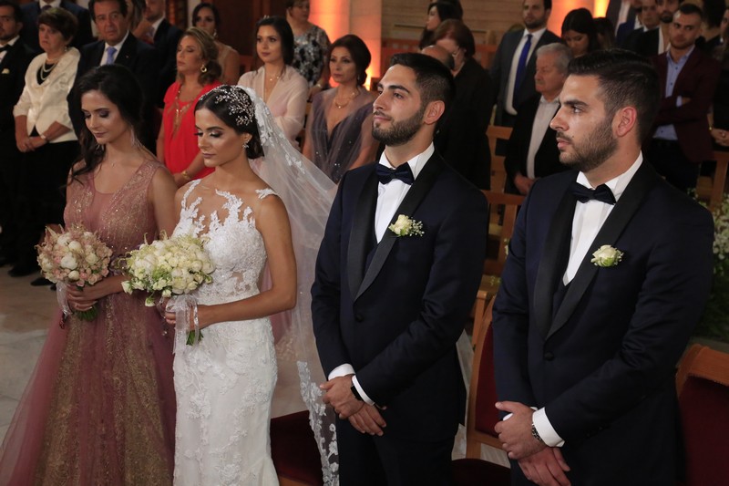 Wedding of Charbel Makhlouf & Yara Kalyoussef-Church
