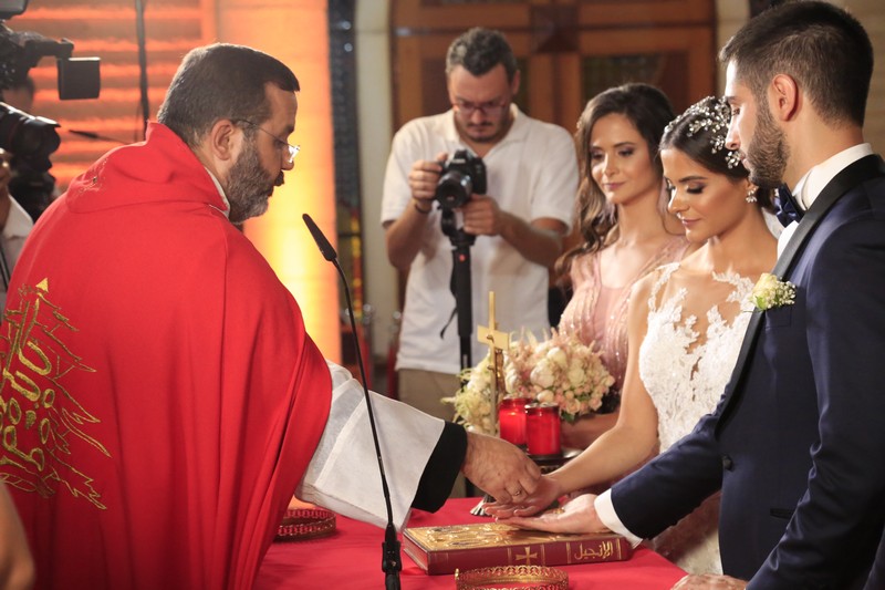Wedding of Charbel Makhlouf & Yara Kalyoussef-Church