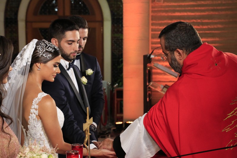 Wedding of Charbel Makhlouf & Yara Kalyoussef-Church