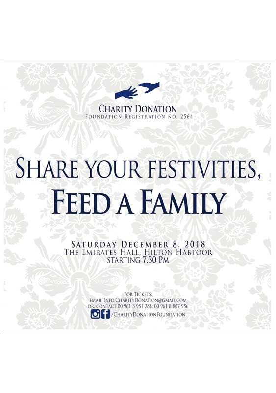Share your festivities, feed a family