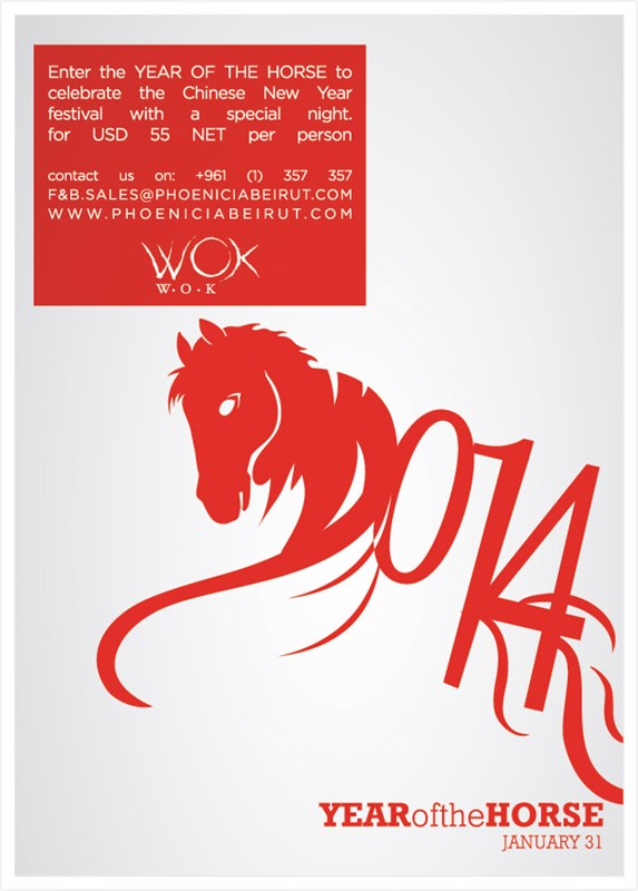 Year of the Horse at Wok Wok
