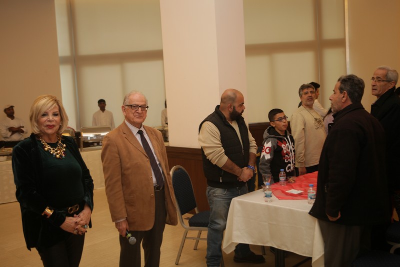 Christmas lunch for elders at Chiyah Forum