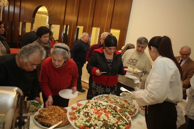 Christmas lunch for elders at Chiyah Forum