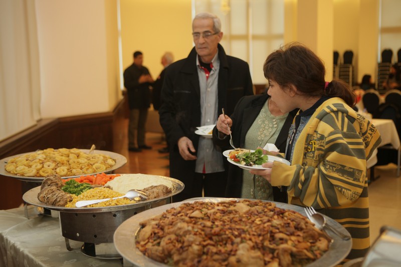 Christmas lunch for elders at Chiyah Forum