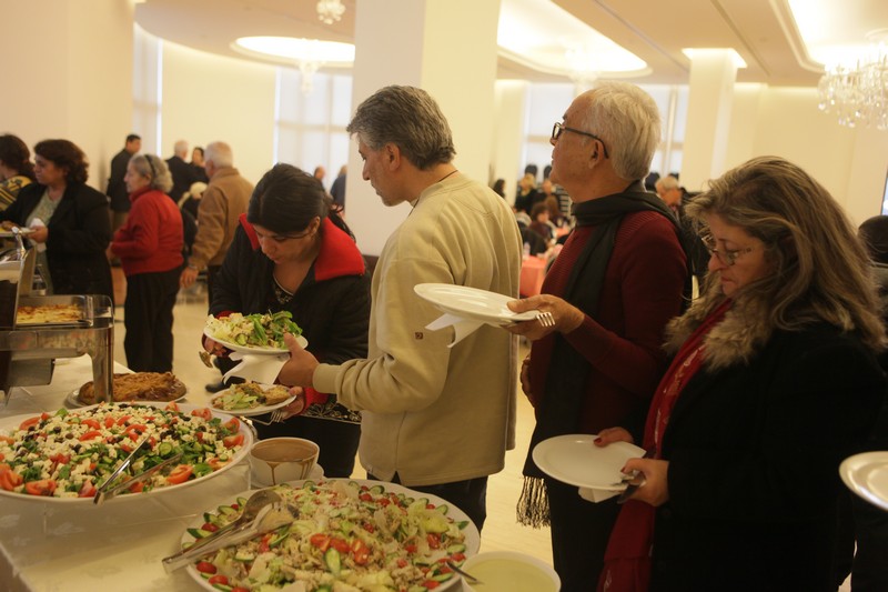 Christmas lunch for elders at Chiyah Forum