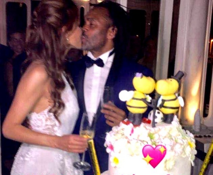 Wedding of Jackie Chamoun and Christian Karembeu 