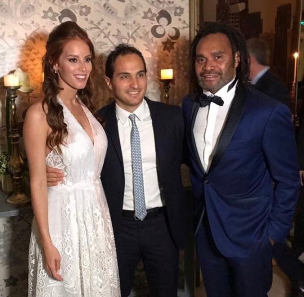 Wedding of Jackie Chamoun and Christian Karembeu 