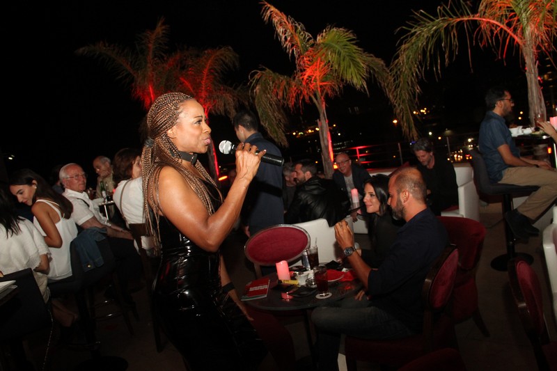 Cinda RamSeur at Cherry on the Rooftop