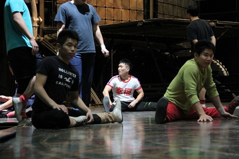 Cirque Du Soleil Dralion Rehearsal
