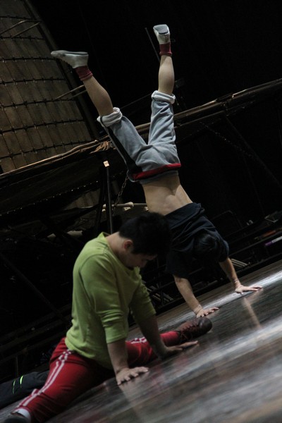 Cirque Du Soleil Dralion Rehearsal