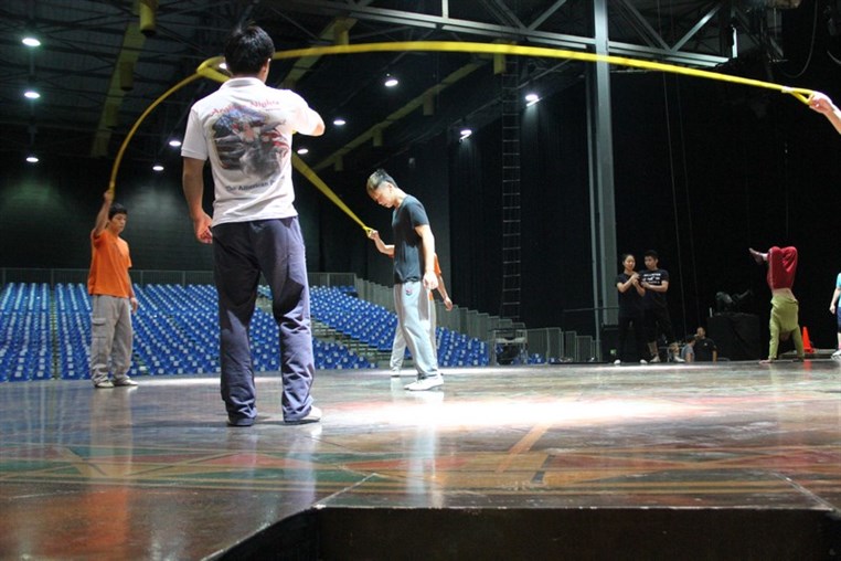 Cirque Du Soleil Dralion Rehearsal