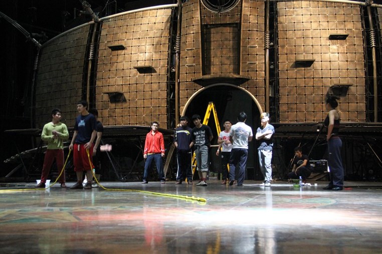 Cirque Du Soleil Dralion Rehearsal