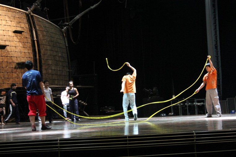 Cirque Du Soleil Dralion Rehearsal
