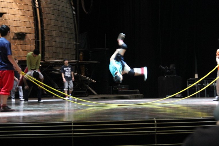 Cirque Du Soleil Dralion Rehearsal